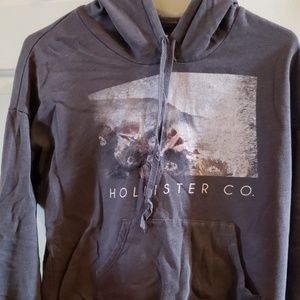 Hollister M hoodie grey